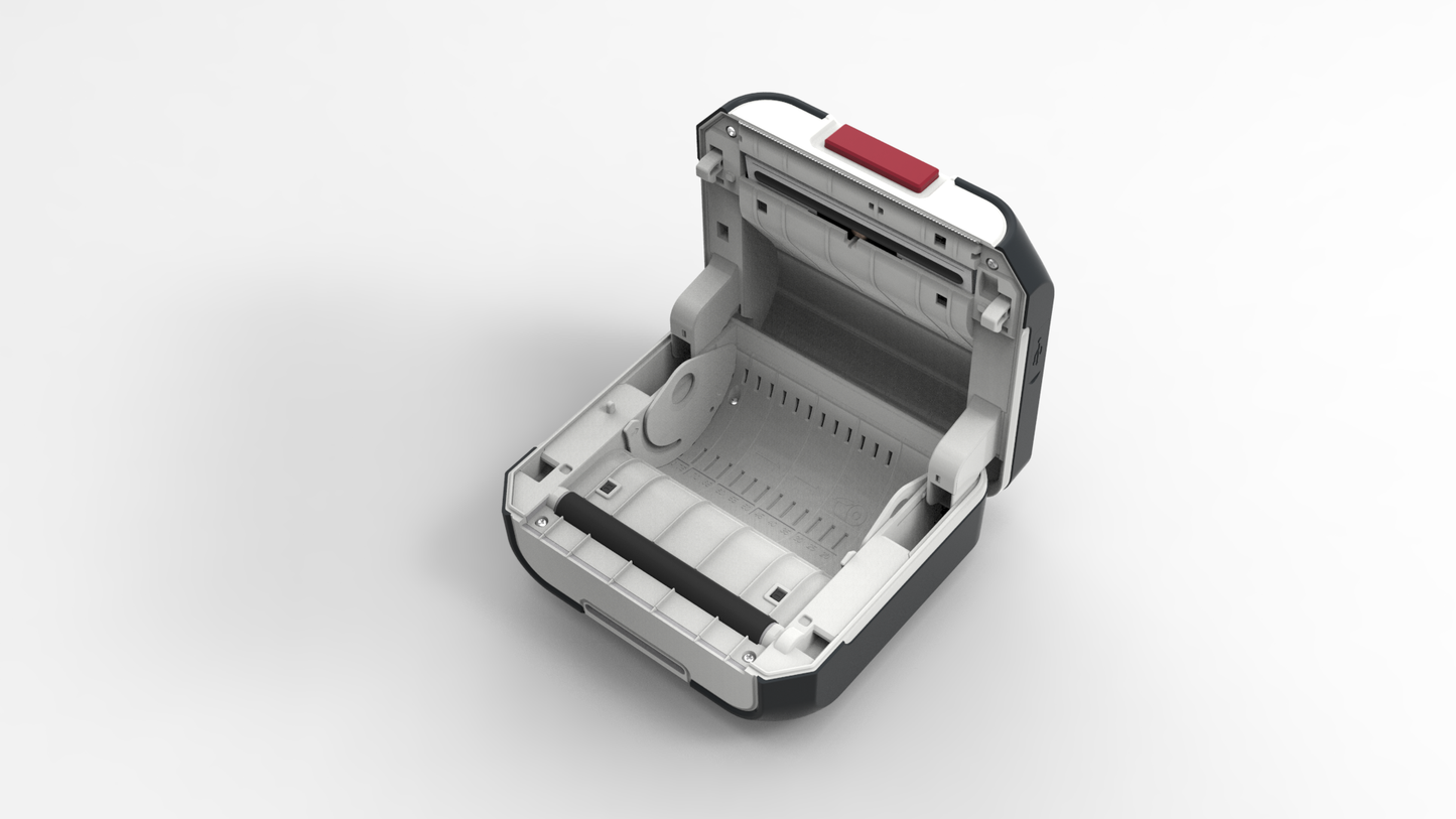 80mm thermal portable printer/ thermal barcode label printer WD-80P1