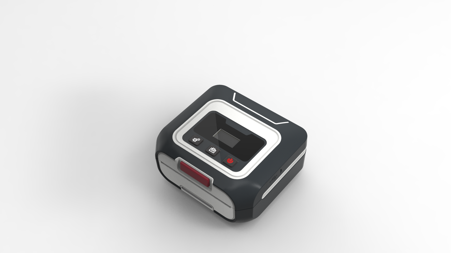 80mm thermal portable printer/ thermal barcode label printer WD-80P1