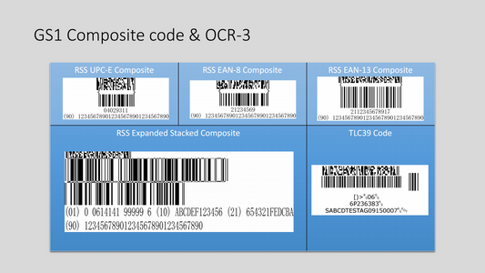Summary of Barcodes Supported By WODEMAX