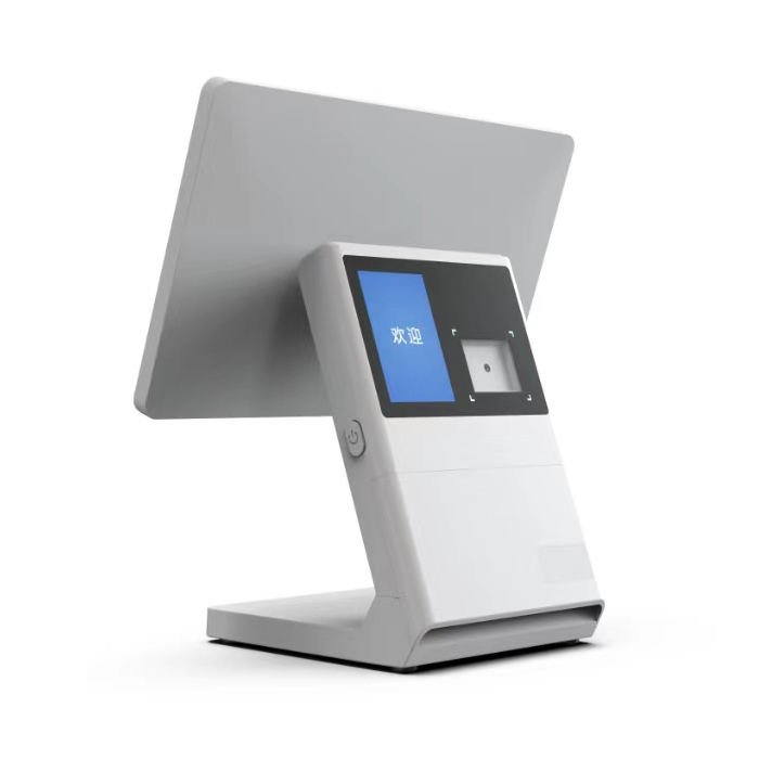 WD-PA34 11.6 inch +3.5 inch Flat panel Touch Pos System