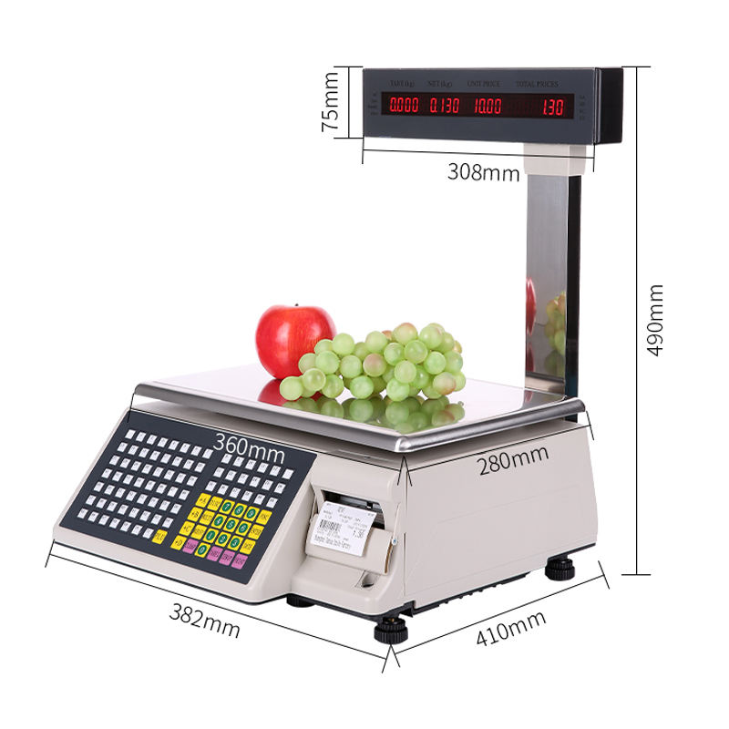 WM-Ab Barcode label printing scale