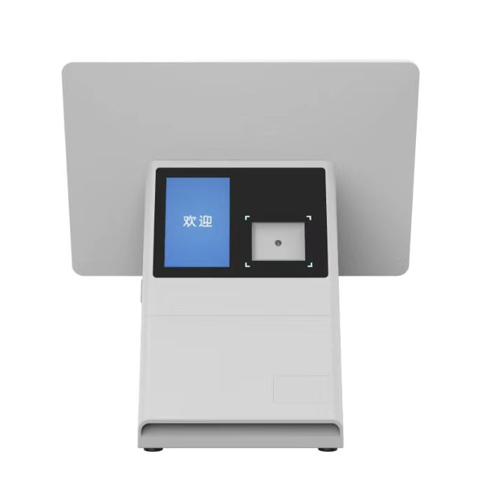 WD-PA34 11.6 inch +3.5 inch Flat panel Touch Pos System