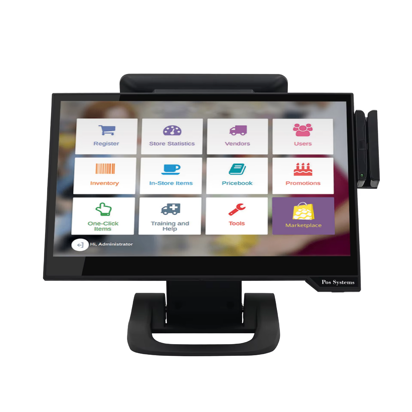 WD-PA58 Capacitive touch screen