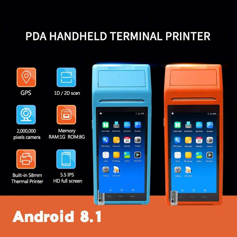 WD-MP1 Android Touch Mobile POS Terminal