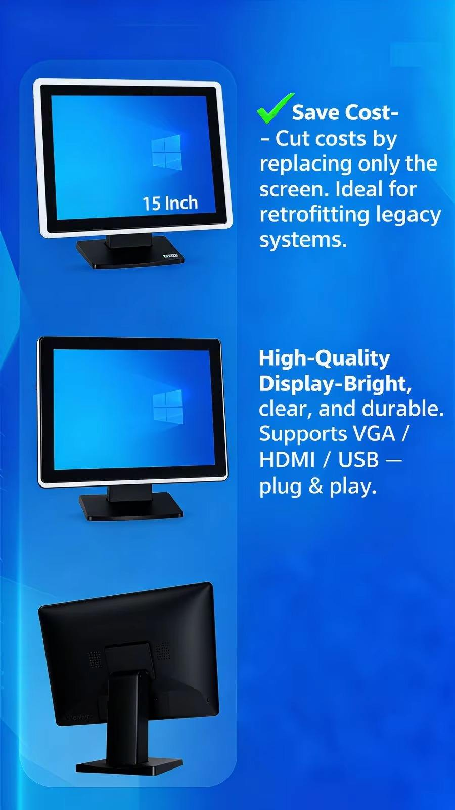 WD-TS1 15 inch pos machine