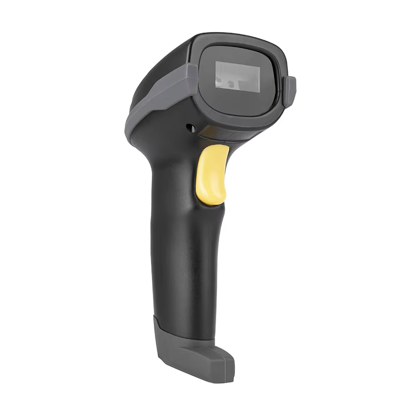WD-L9 1D Laser 433Mhz Wireless Barcode Scanner with base