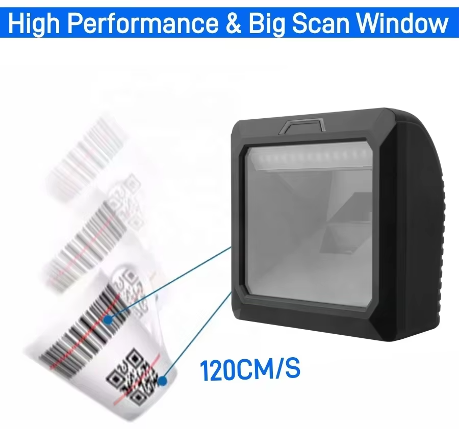WD-D7 2D&1D desktop barcode scanning platform