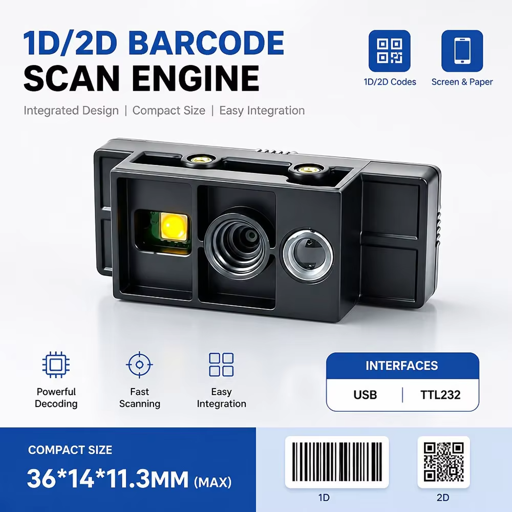 WD-M29 2D CMOS Barcode Scanner Module