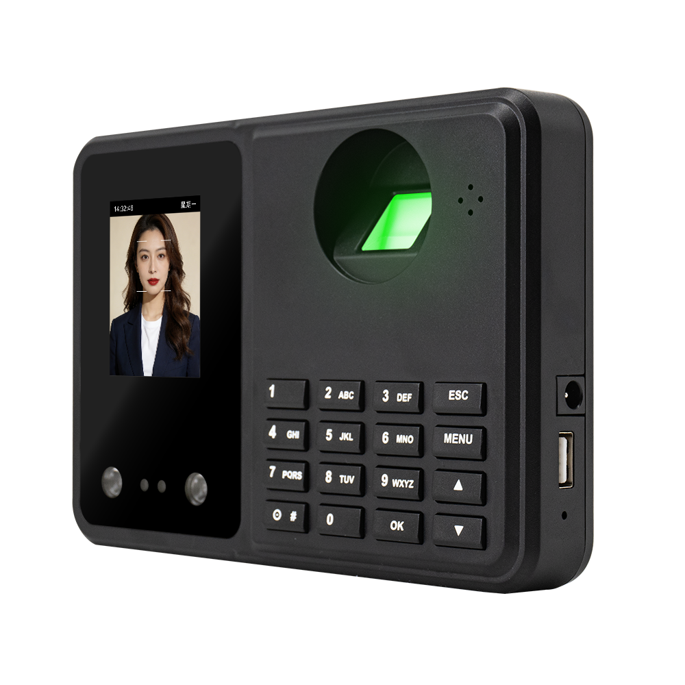 WD-FG3 Face Fingerprint Palm Vein Biometric Time Attendance Machine 2.8 Inch Dual Camera USB Optional WiFi Bluetooth
