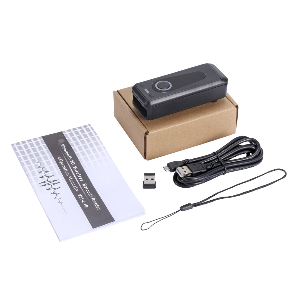 2D Image Portable Bluetooth Barcode scanner WD-PS3