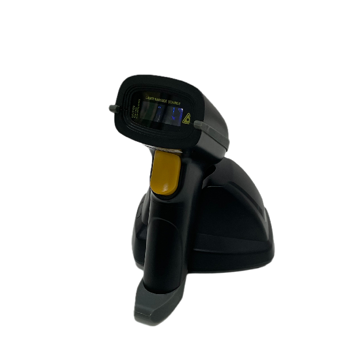 1D Laser 433Mhz Wireless Barcode Scanner with base WD-L9