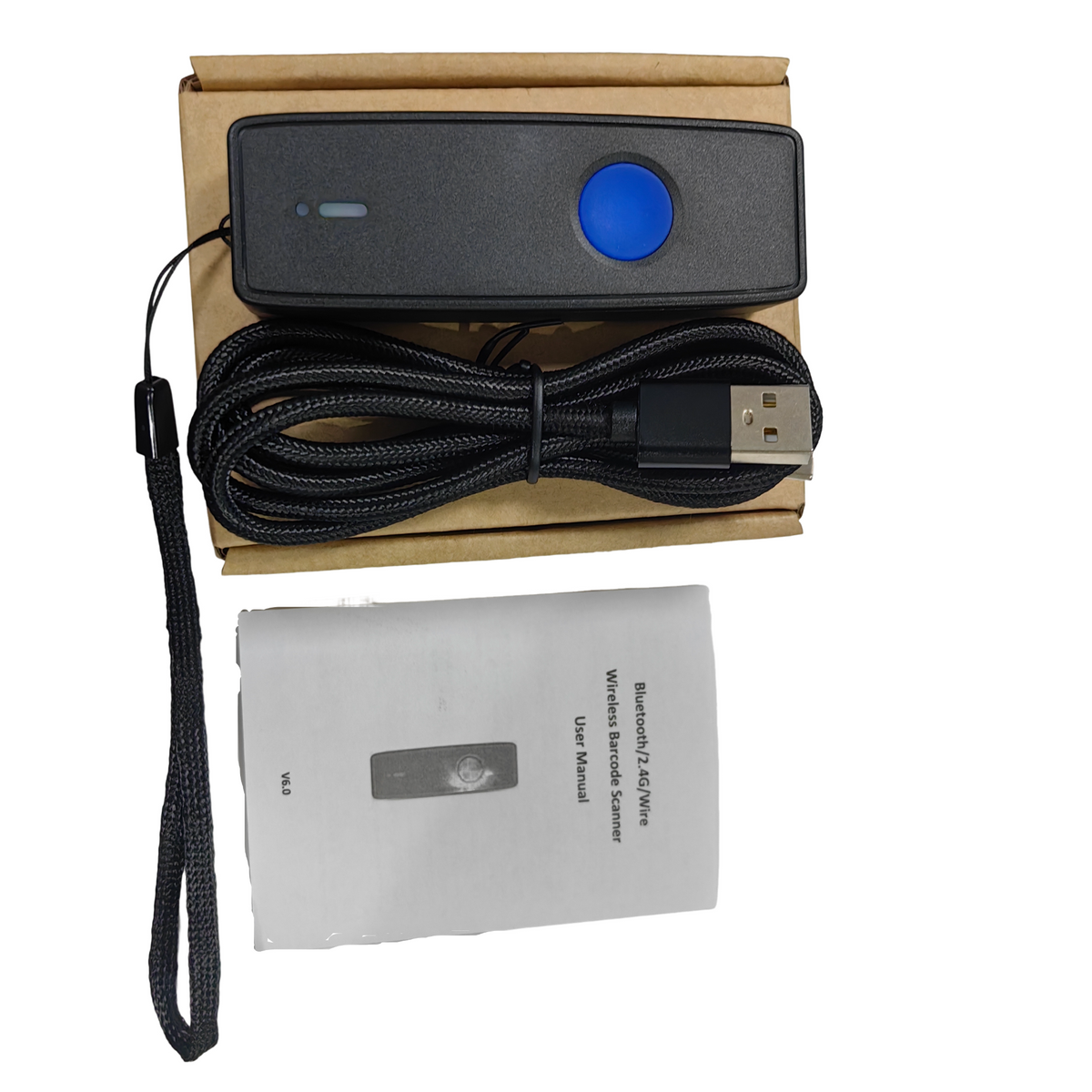 WD-PS6 Mini Bluetooth 2D Barcode Scanner